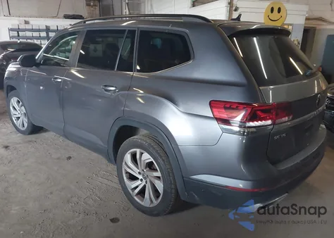 2021 Volkswagen Atlas 3.6L V6 Se W/Technology из США, поврежденный, VIN 1V2HR2CA5MC551925